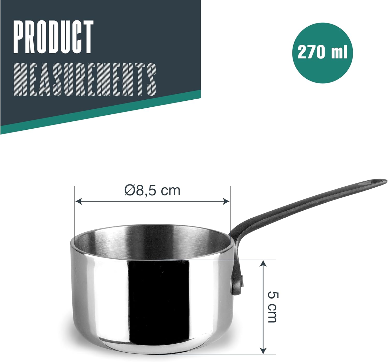 LACOR Mini Edény részletes nézet