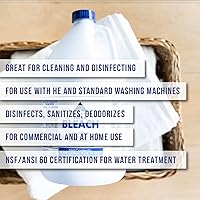 Vista 9 de (6 Gallons) Ultra Germicidal Liquid Bleach - For Laundry, Disinfecting, Sanitizing, Deodorizing, Mold & Mildew Stain Remover - 1 Gallon Jugs