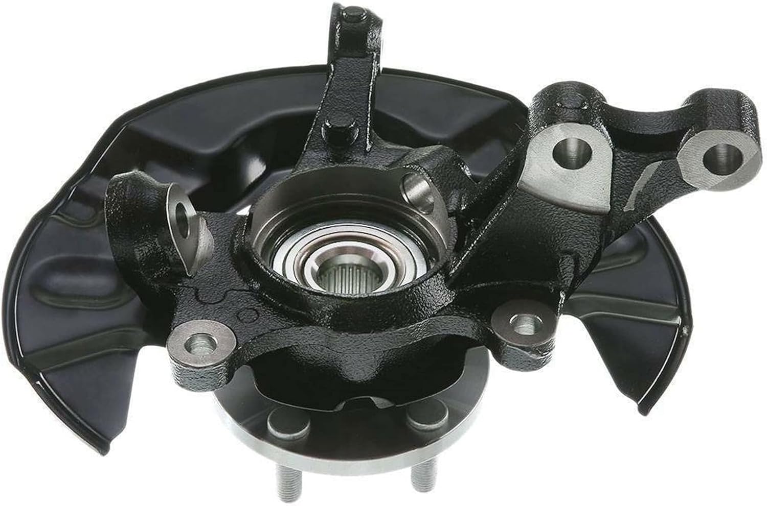 Front Left&Right Side Wheel Bearing Hub Steering Knuckle Assembly for Toyota Corolla L4 1.8L Sedan 2003 2004 2005 2006 2007 2008 Replace for 698-388 90363-40066 698-389 4321219015 With ABS hole