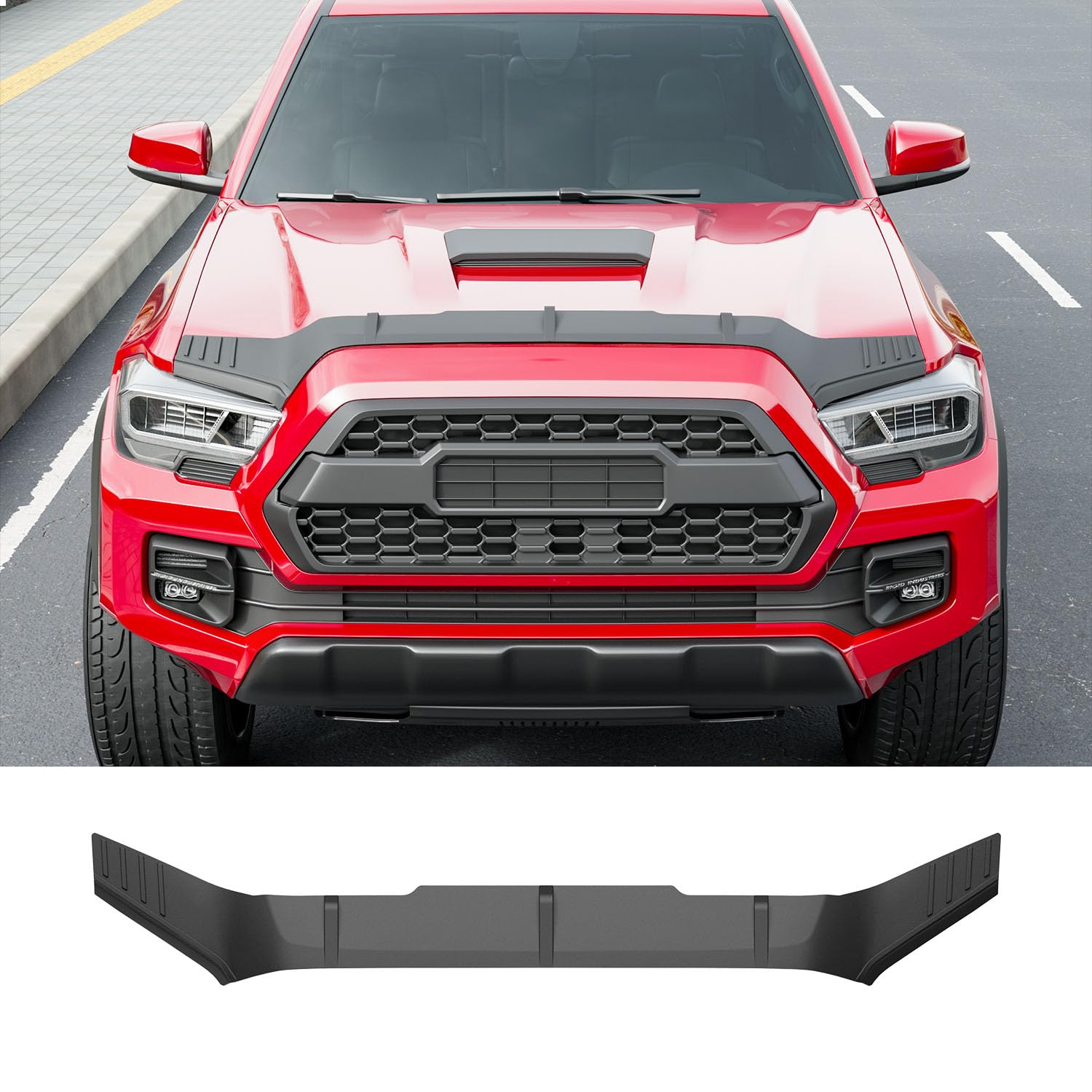 Photo 1 of powoq Hood Protector for 2016-2023 Toyota Tacoma