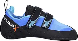 Tênis de escalada Rave Strap 2018 (40, azul), Azul, 39