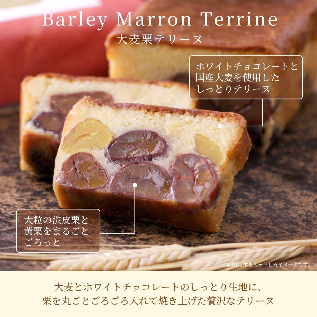 Amazon.co.jp: おおむぎ工房/大麦工房ロア: 大麦栗テリーヌ