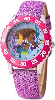 The Little Mermaid Live Action Kids' Time Teacher Analog Quartz Watch