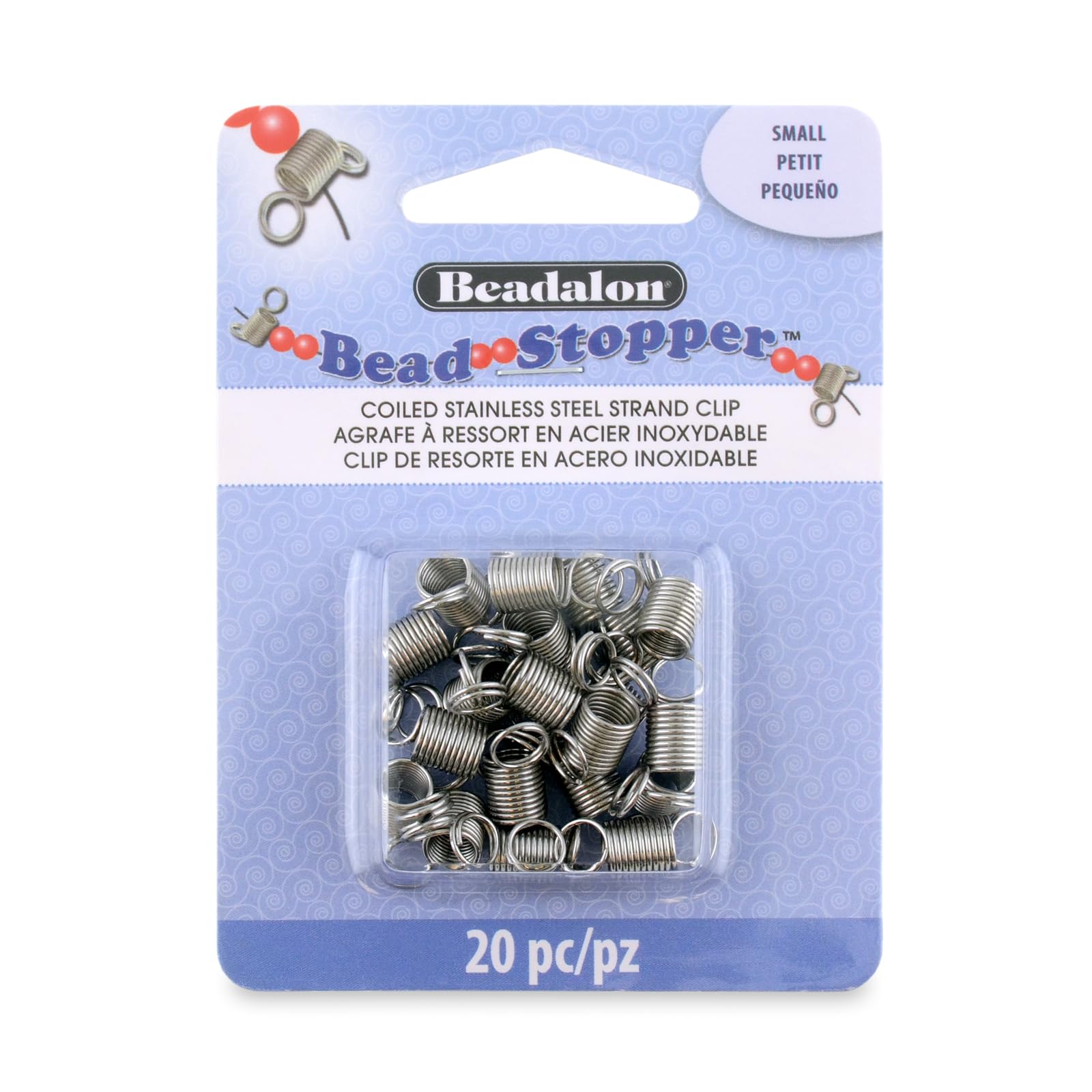 Beadalon Bead Stopper, Small, 20 pc