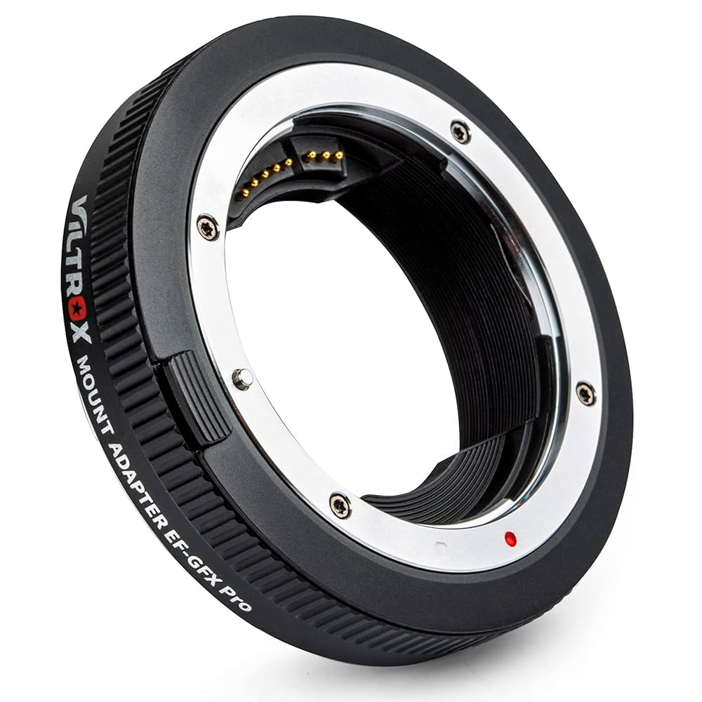 EF-GFX マウントアダプター 電子接点付きAF対応 VILTROX Viltrox EF-GFX Pro EF/EFS Lens Adapter to GFX Camera