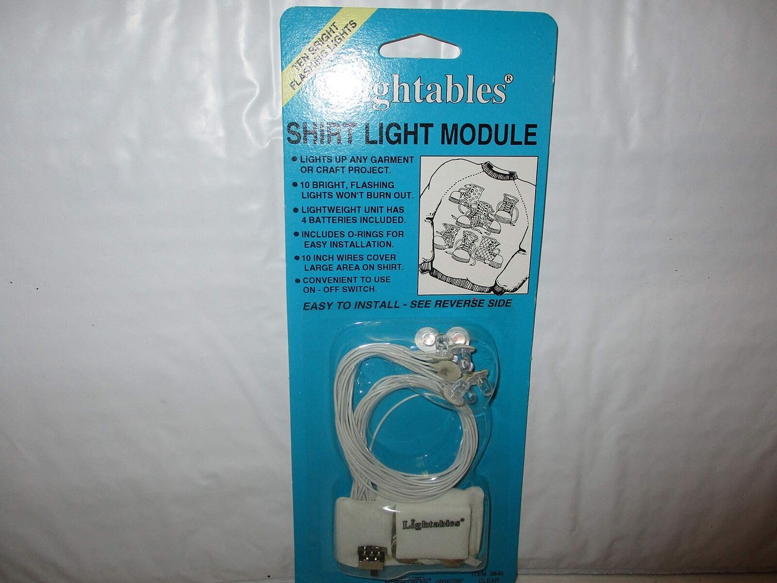 Lightables Electric Shirt Light Module