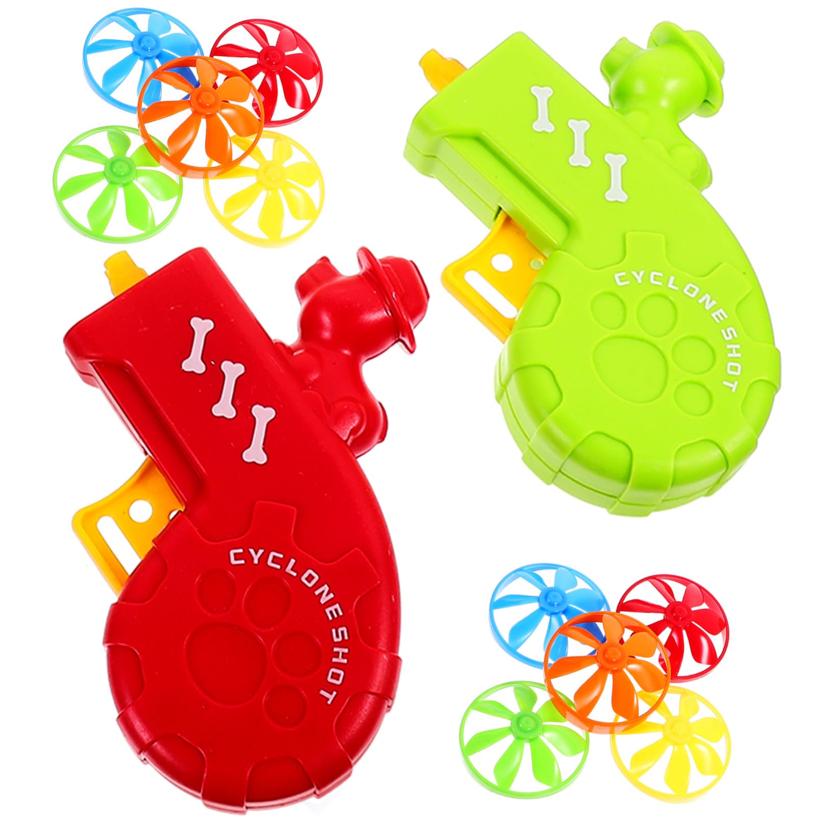 Happyyami 1Pc Interactive Cat Flying Disc Saucer Launcher for Cats Engaging Fetch Game for Indoor and Outdoor Play Assorted style Chasing Exercise