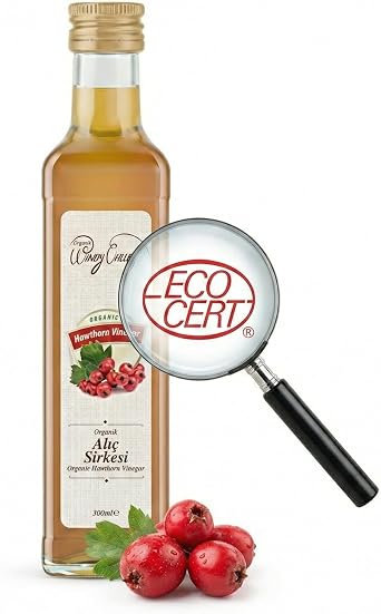 Organik Al  Sirkesi/ECOCERT Sertifikal  500ml, Kalp Dostu Geleneksel Fermentasyon