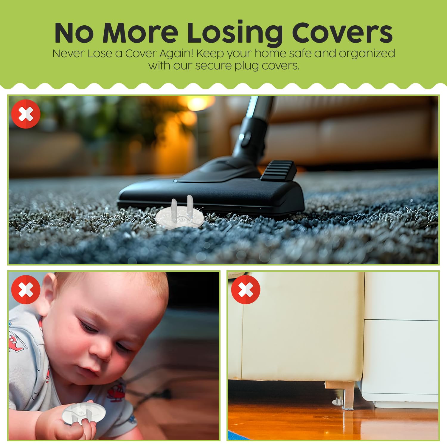 Snapklik.com : Outlet Covers Baby Proofing - 2 Pack Baby Proof Safety ...