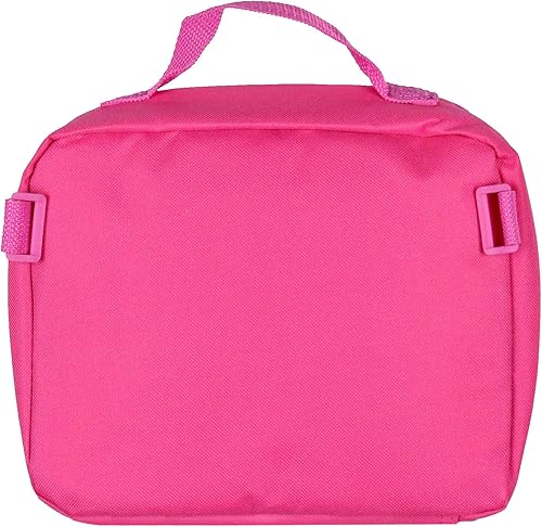 Miniatura 6 de Peppa Pig Mochila de viaje escolar para niñas con lonchera aislada desmontable, Rosado, Mochila, viaje