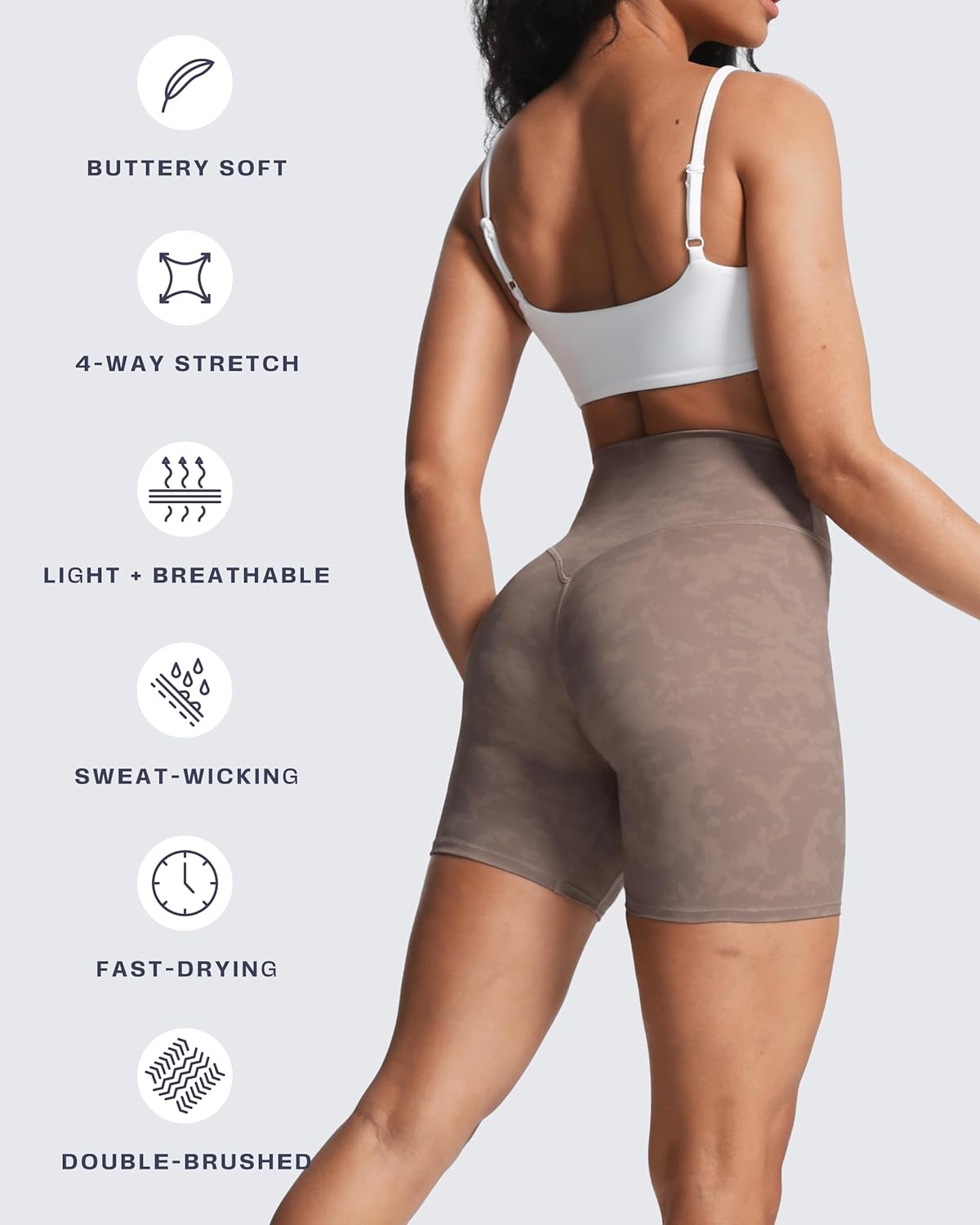 Aoxjox Women's Define Sculpt Bandeau Bras Workout Curved Training Fitness Running Yoga Crop Tank - Image 6