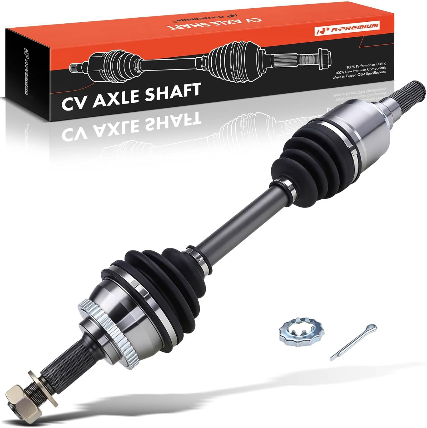 A-Premium CV Axle Shaft Assembly Compatible with Nissan Maxima 1995-1999 & Infiniti I30 1996-1999, V6 3.0L, Manual Transmission, Front Left Driver Side, Replace# 3910131U01, 3910131U11