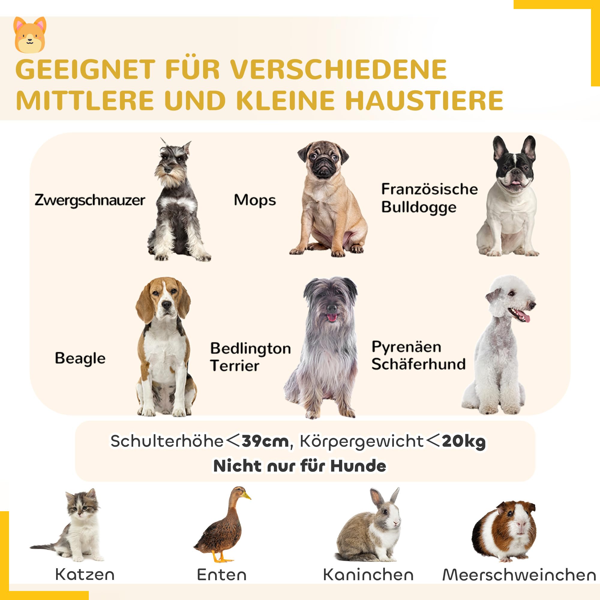 PawHut Welpenauslauf Türen für Hunde unter 20 kg 159 x 159 x 76 cm Schwarz | Welpenlaufstall, Fenster, Laufgitter mit Atmungsaktiv Netz, für kleine & mittelgroße Hunde, Indoor & Outdoor