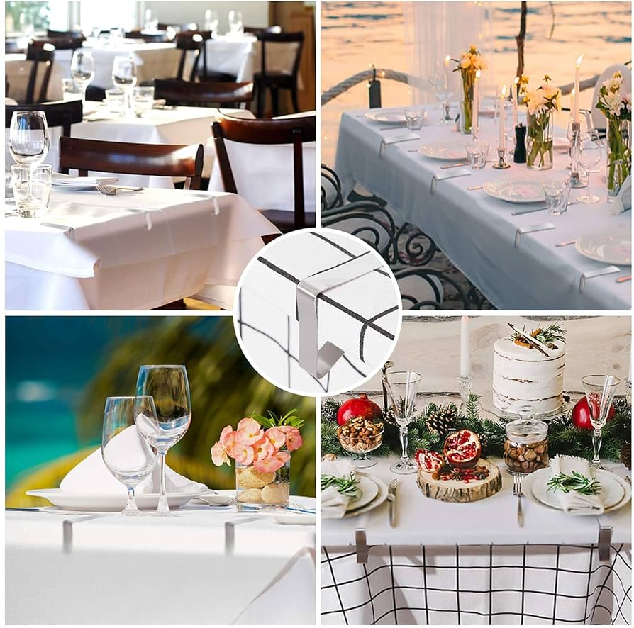 Amazon.co.jp: Forhomelife テーブルクロスとめ テーブルクロス