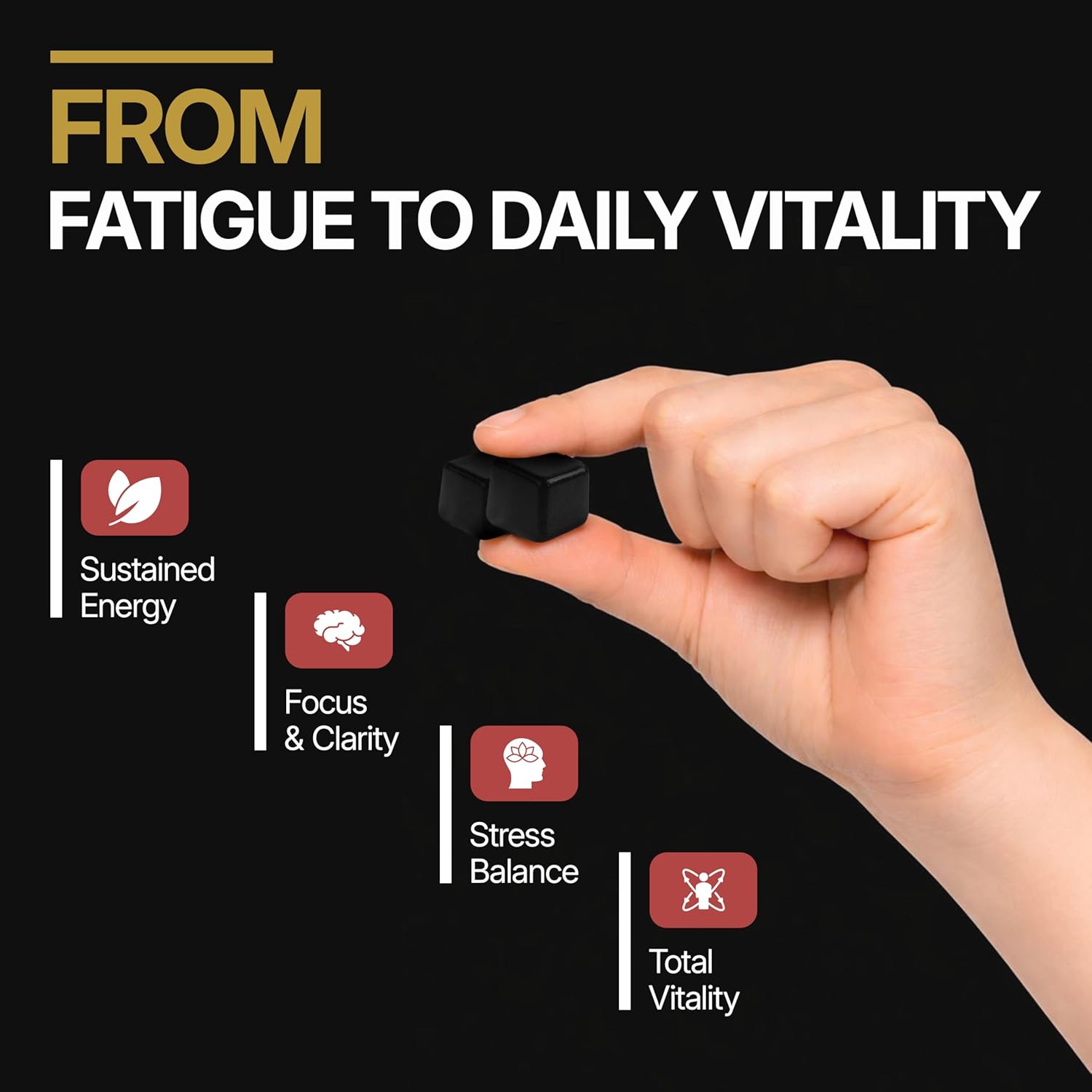 Shilajit Gummies with Ashwagandha, Seamoss, Turmeric - Organic, Zero Sugar & Vegan-Friendly Himalayan Shilajit for Men & Women - Energy, Calm Cortisol, Sleep, Immune Support & Overall Health - Image 5