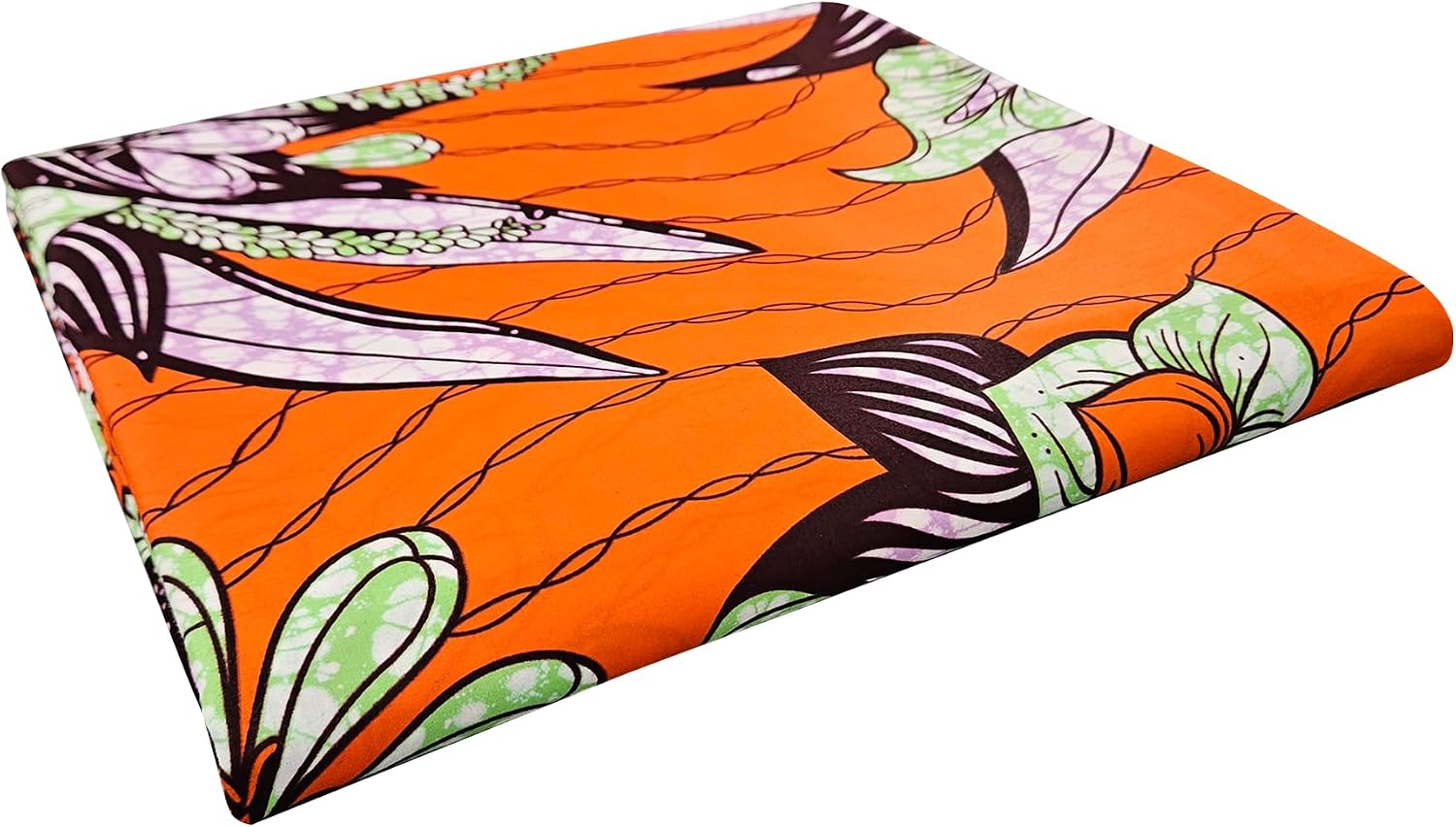 African Print Fabric 100% Cotton 6yard - Ankara Print Fabric for Dresses, Party Wear, and Special Occasions (2B1-1)