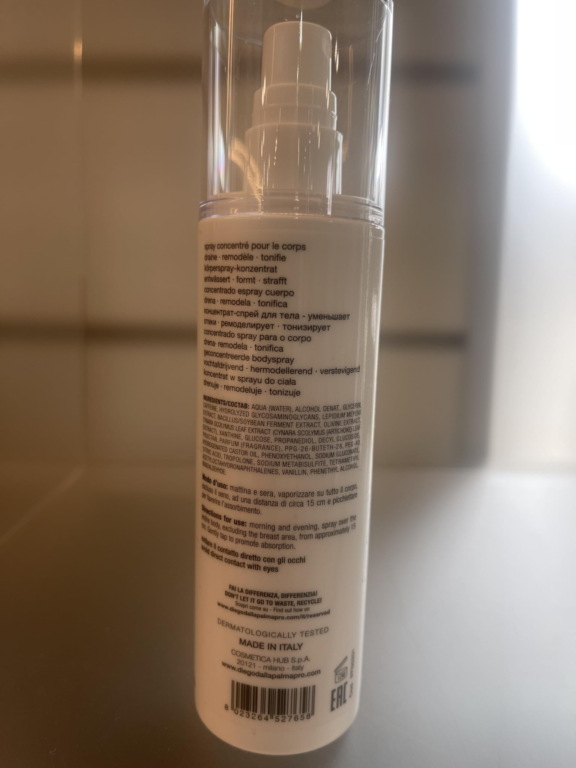 Diego dalla Palma Bioenergy, konzentriertes Körperspray, energetisierend, 100 ml