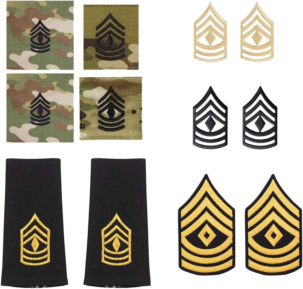 Uniform Accessories Unlimited Inc US Army First Sergeant Rank Bundle (FEMALE)