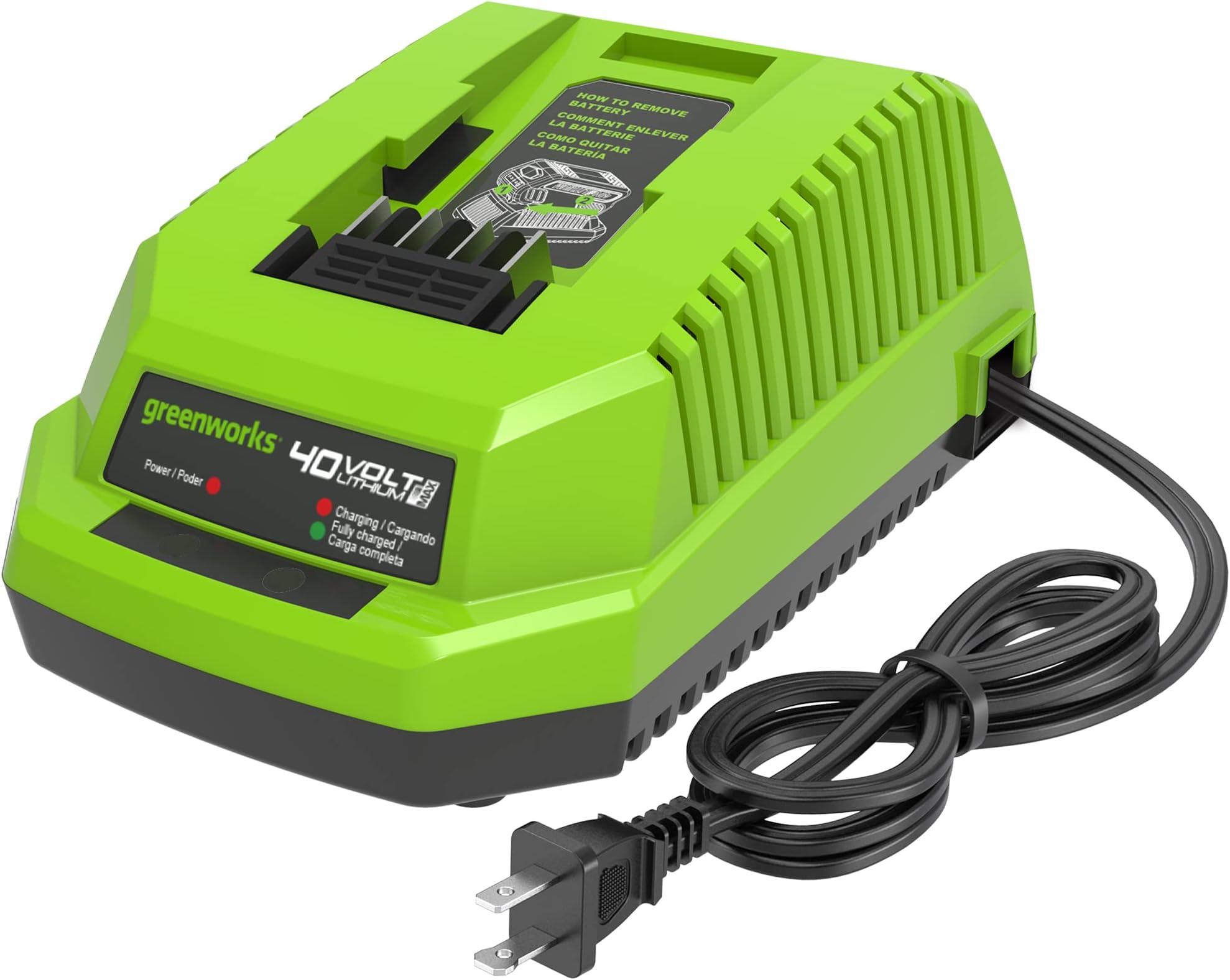 XNJTG Chargeur 40V pour Greenworks 40V Chargeur G40C pour Les appareils et Les Batteries de la