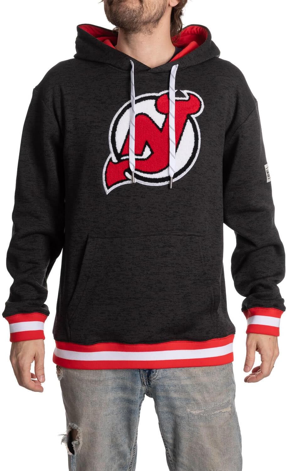 Calhoun NHL Surf & Skate Mens Muskoka Team Coloured Premium Pullover Hoodie