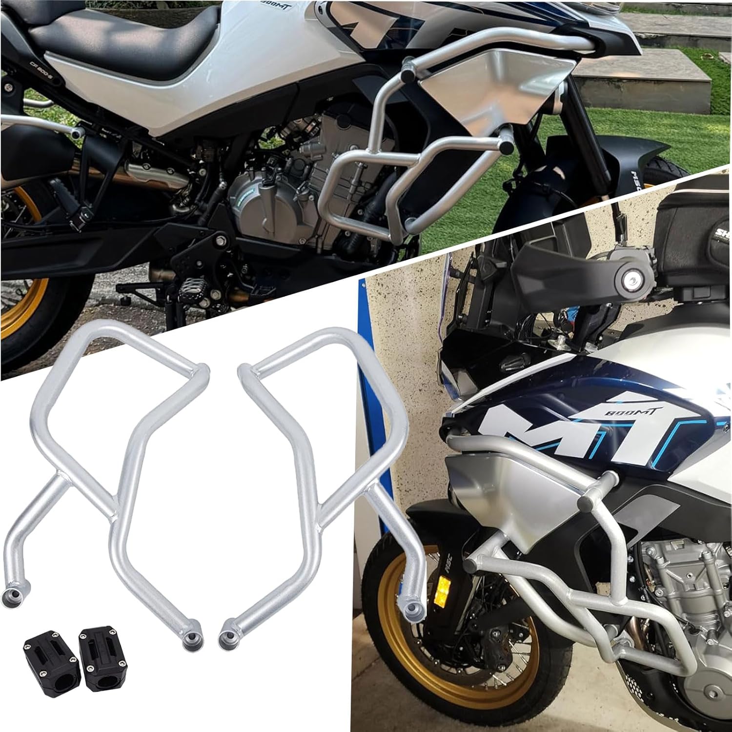 Motorbike Frame Protection Bumper Motorcycle Engine Guard Highway Crash Bar 800 MT Accessories fit for CFMOTO 800MT CR MOTO IBEX 800 Accessories 2021 -2025