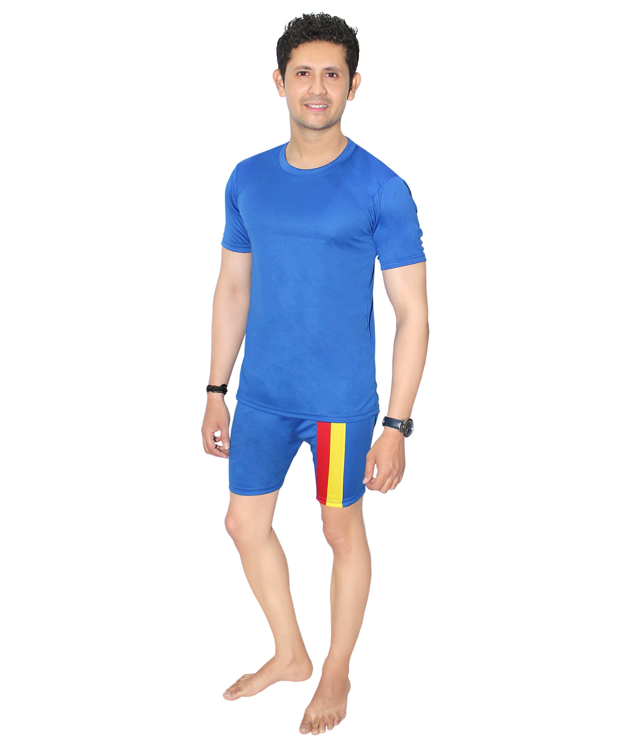 goodluck Commander Men's Swim Jammer/Trunks with T Shirt Set-picture-13
