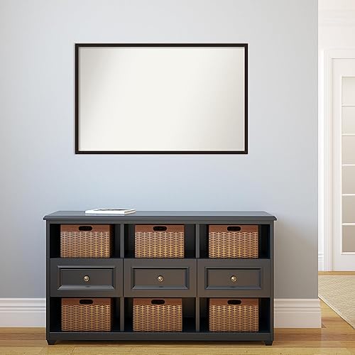 Miniatura 5 de Amanti Art Espejo personalizado, espejo estrecho de baño Carlisle, espejo de pared o espejo de tocador de baño sobre el fregadero (25 x 39