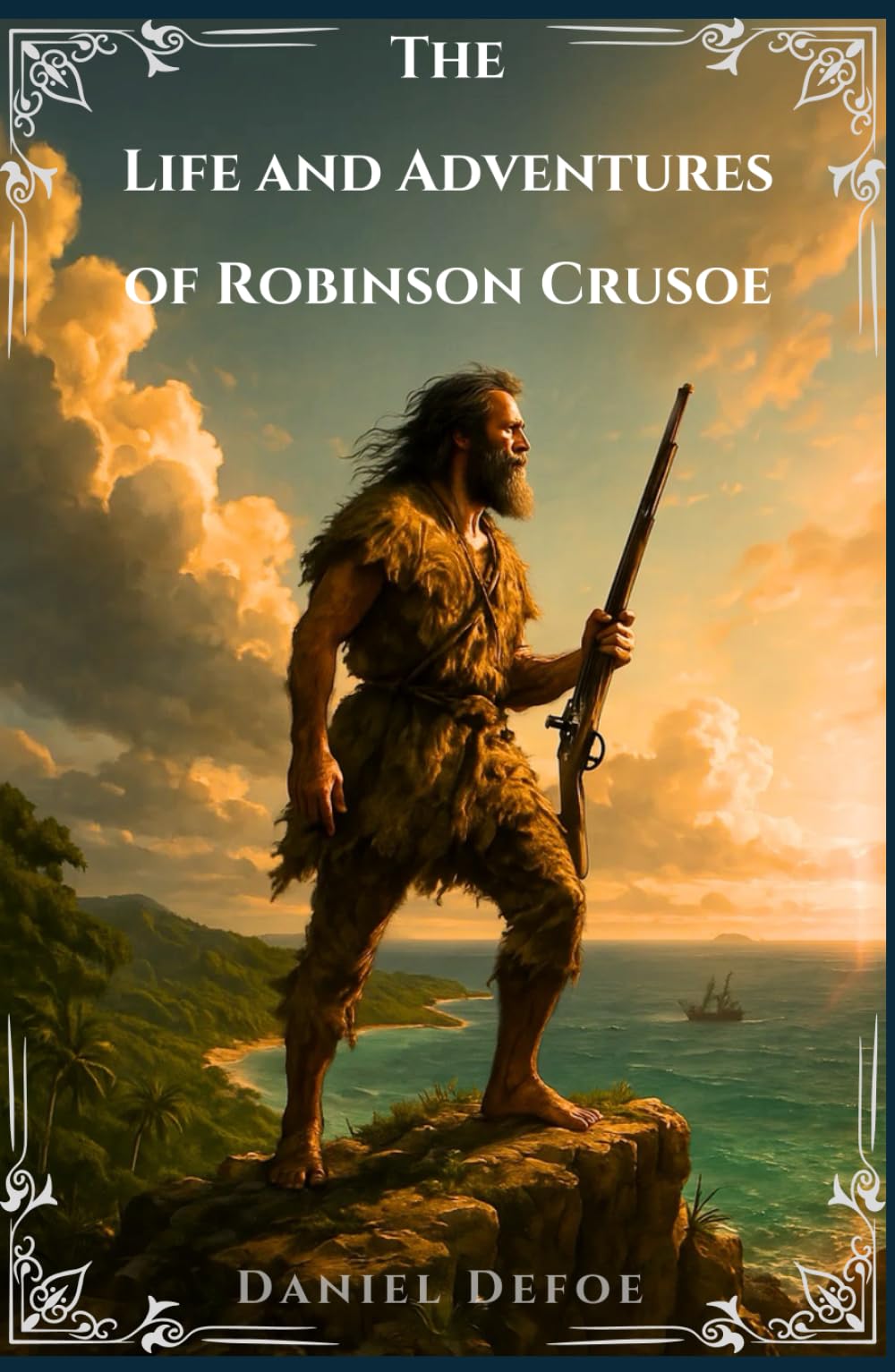 The Life and Adventures of Robinson Crusoe: A Timeless Hardcover Classic on Survival, Resilience, and the Human Spirit