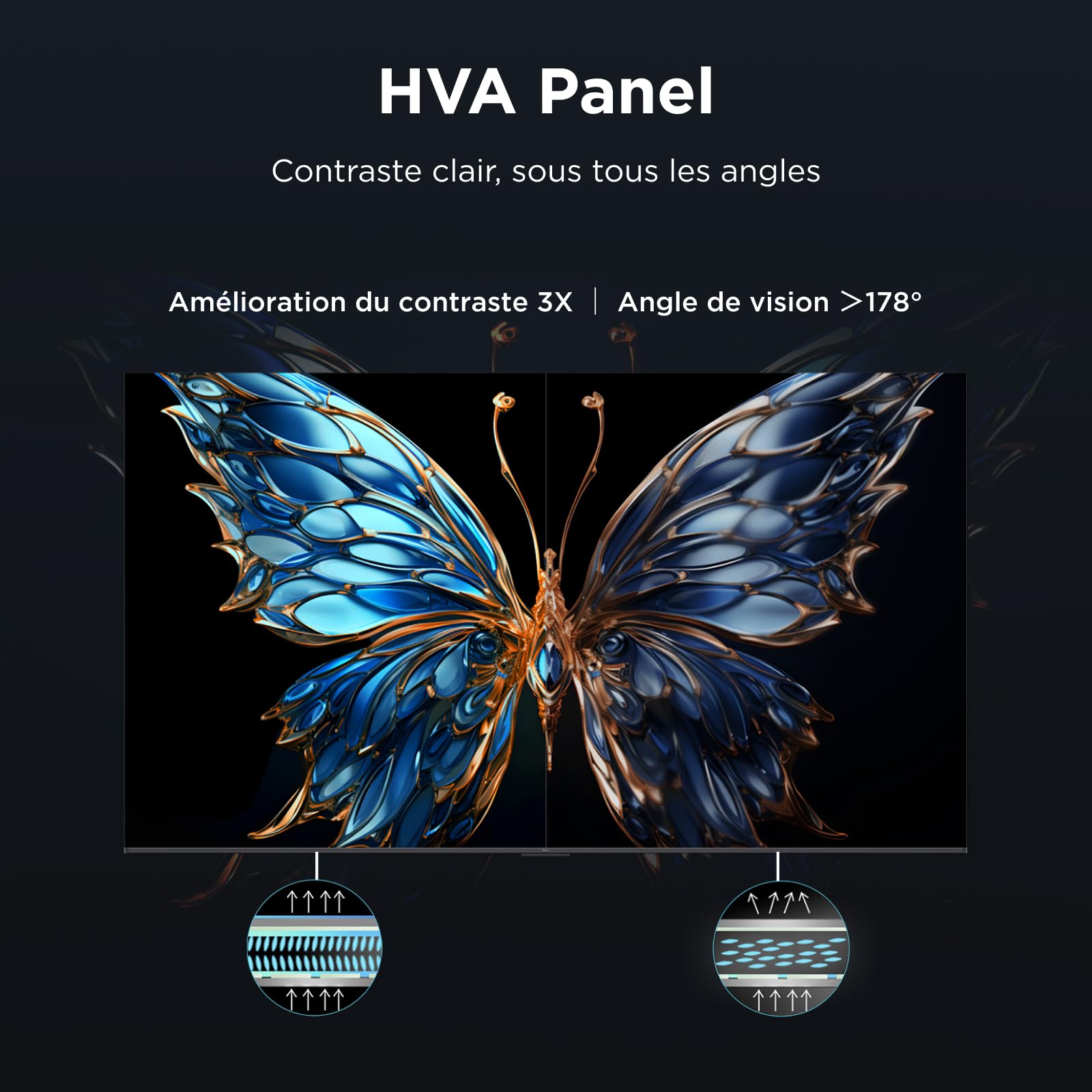 TCL 75V6D 75 Pouces 4K HDR, Fire TV, HDR10+, Dolby Atmos, DTS:X, Game Master, Motion Clarity, AirPlay 2, Press & Ask Alexa