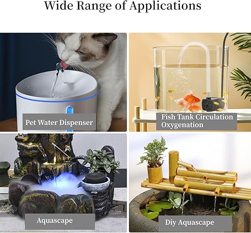 Miniatura 4 de DC 6V 12V Micro Brushless Sumergible, Bombas de agua Motor de refrigeración del motor de control de clima de baja presión Solar Cooling 200LH JT 160A