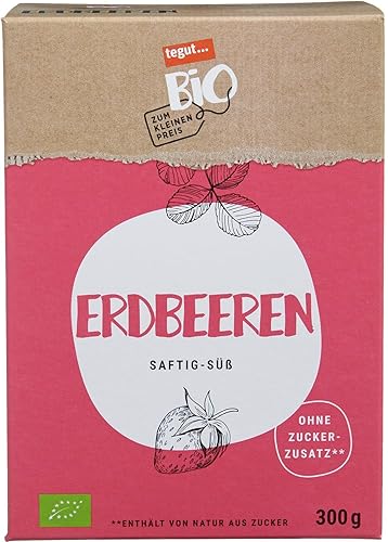 tegut… Bio zum kleinen Preis Erdbeeren, 300 g (Tiefgefroren)
