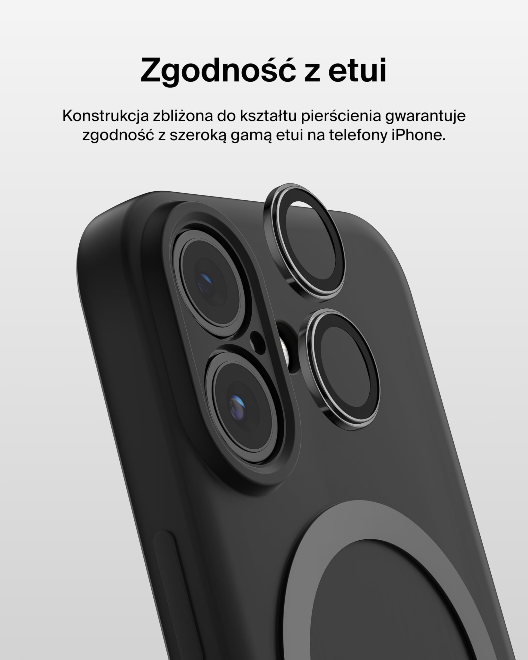 Belkin ScreenForce TemperedGlass Szkło Ochronne na obiektyw aparatu do telefonów Apple iPhone 17, 16 i iPhone 16 Plus – zgodne z etui Szkło Ochronne na obiektyw, akcesoria Apple iPhone (2 szt.)