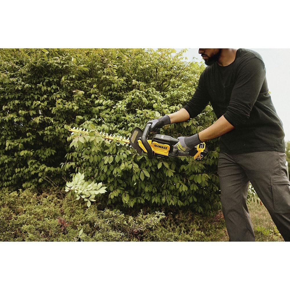 DEWALT 20V MAX 22" Cortasetos inalámbrico (Solo Herramienta) (DCHT821B)