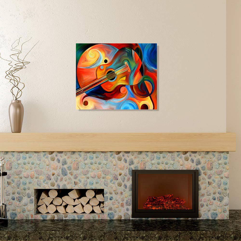 Amazon.com: Music and Rhythm Abstract Art,giclee Canvas Prints