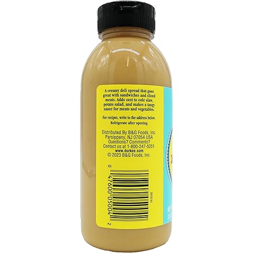 Miniatura 4 de Durkee Famous - Salsa para sándwich y ensalada, 12 onzas (paquete de 6), botellas resellables para apretar, con herramienta Mighty Merchandise Spread