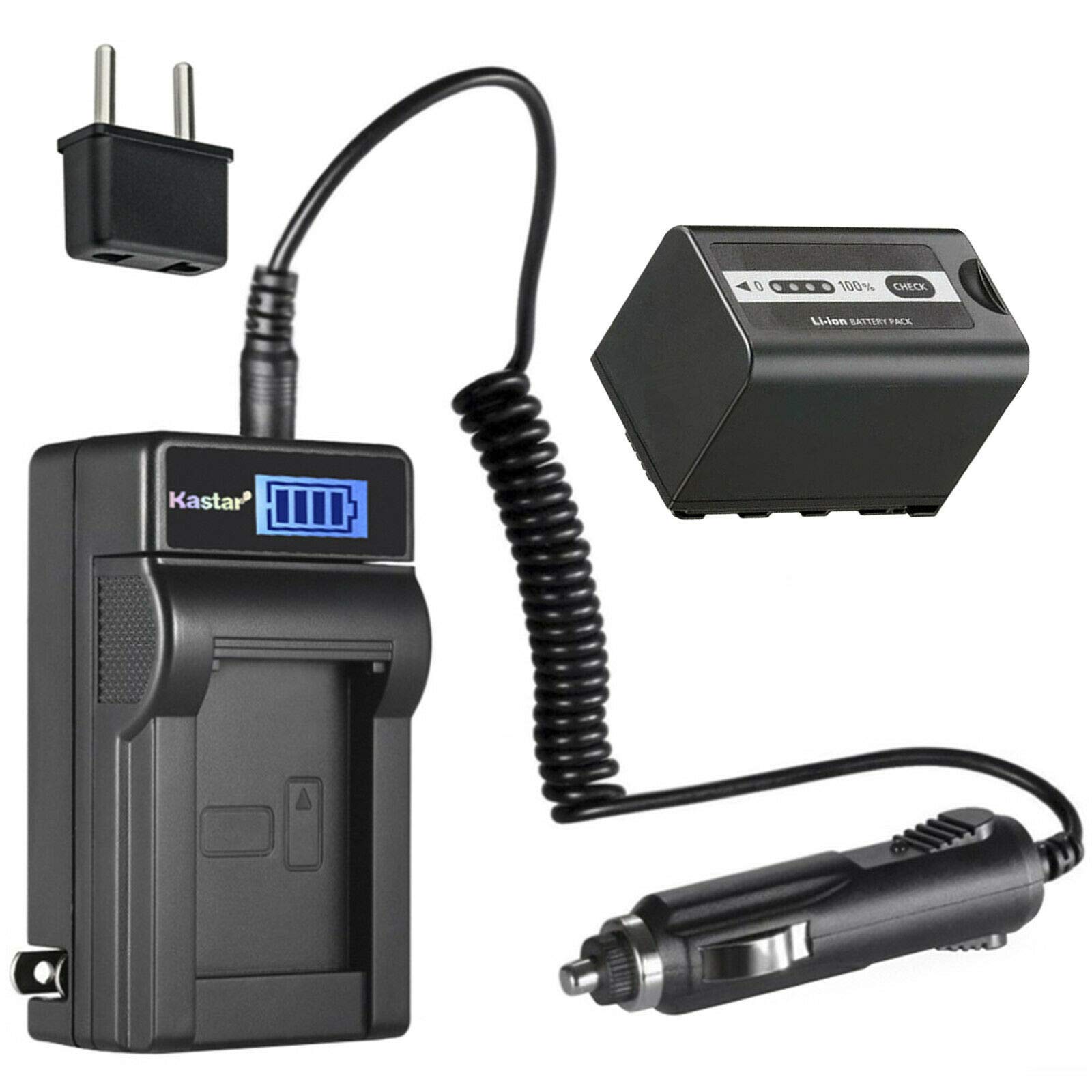 Amazon.com : Kastar 1-Pack AG-VBR59 Battery and LCD AC Charger