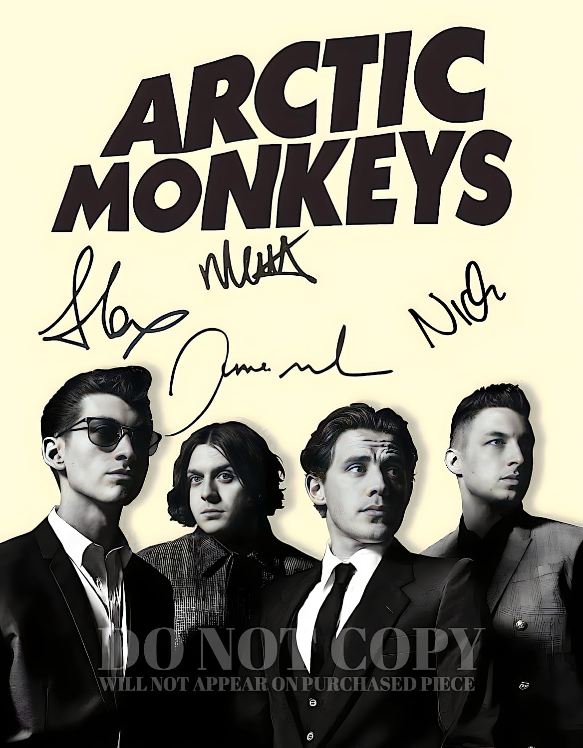 Arctic Monkeys Poster 11 X 14 - Stunning Band Portrait