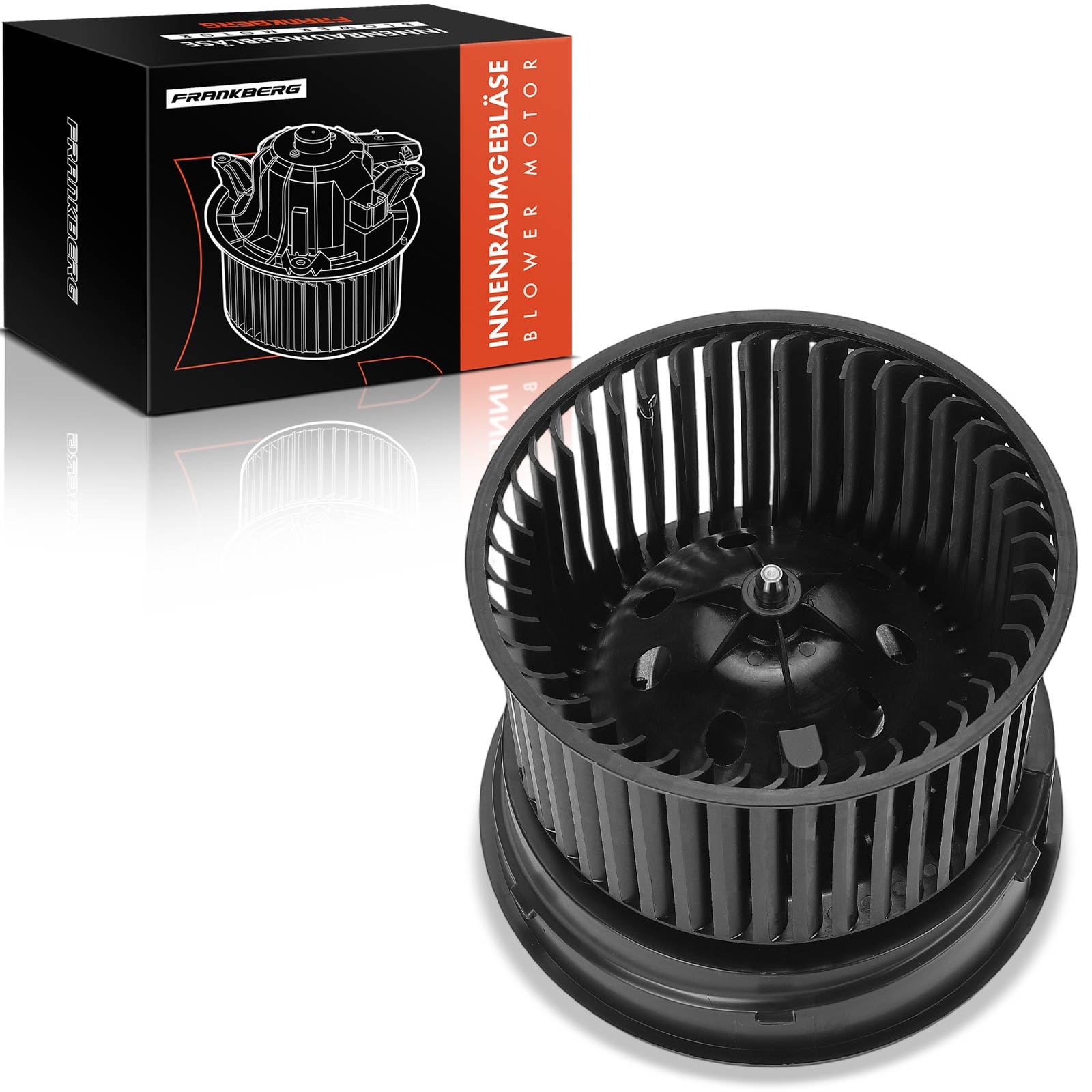 Frankberg Motore del ventilatore Ventilatore del riscaldamento Compatibile con Qashqai +2 I J10 NJ10 X-Trail T31 Rogue Replace# 27225EN000, 27225EN00B