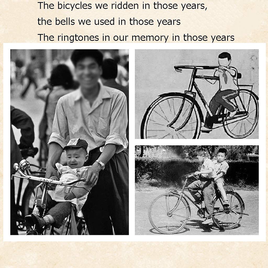 Amazon.co.jp: ヴィンテージ中国金属自転車ベル、ラウドホーン、レトロ