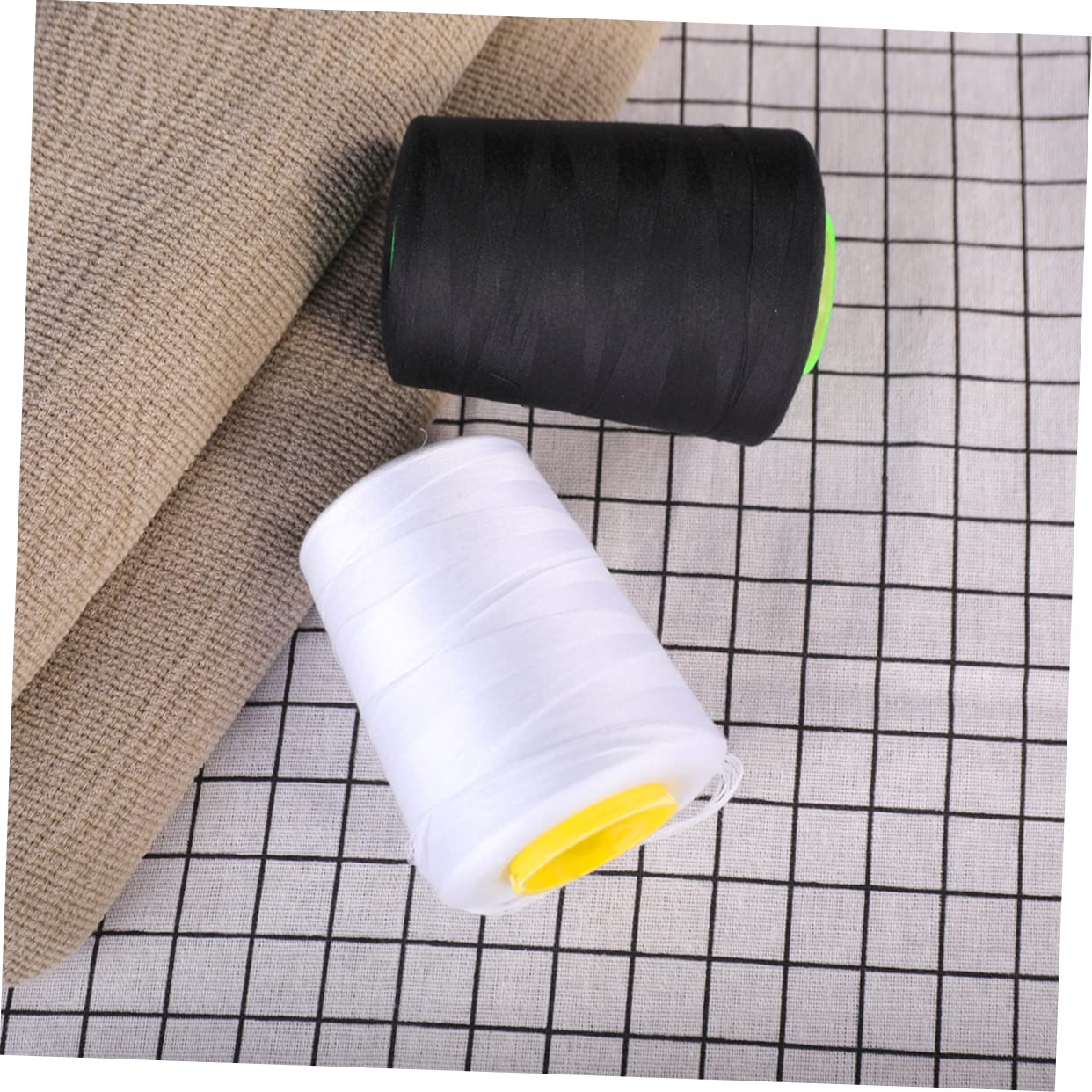 Veemoon 3 series Hilo De Coser De Poliéster Suministros Para Acolchado Hilo De Tela Para Coser Accesorios De Bordado Costura De Línea Costura Confección Hilo De 2 piezas x 3