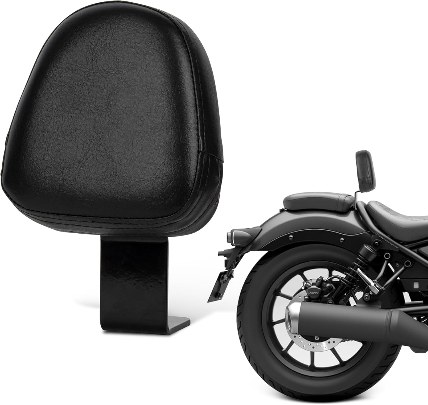 バイク 用 バックレストキット ドライバー 乗客 シシーバー バック 