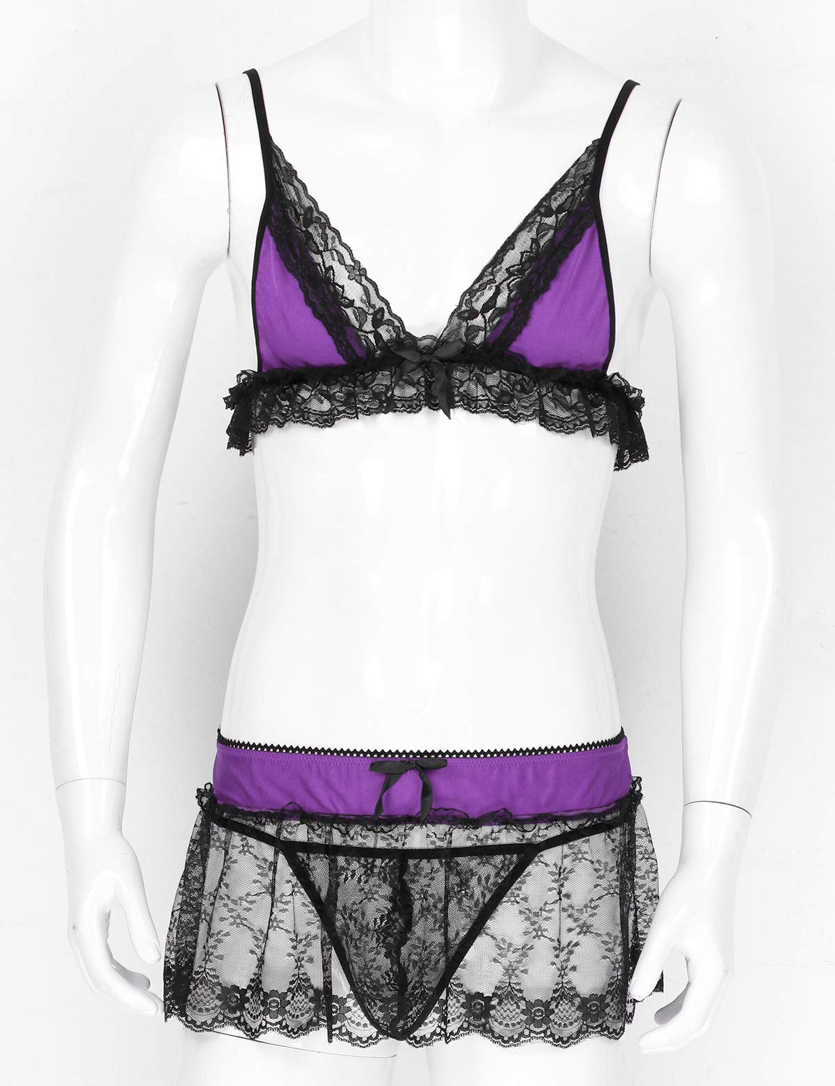 Amazon.co.jp: iiniim メンズ セクシー ランジェリーセット G