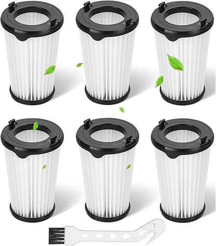 6 unids filtro de vacío accesorios de aspirador plástico aspirador reemplazo filtro aspirador filtro para AEG CX7CX7-2 filtro de larga duración