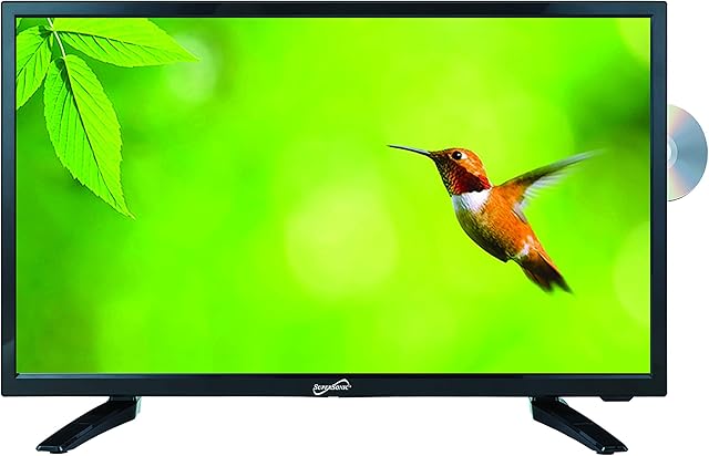 SuperSonic SC-1912 LED Widescreen HDTV 19", Built-in DVD Player with HDMI, USB & AC/DC Input: DVD/CD/CDR High Resolution and Digital Noise Reduction