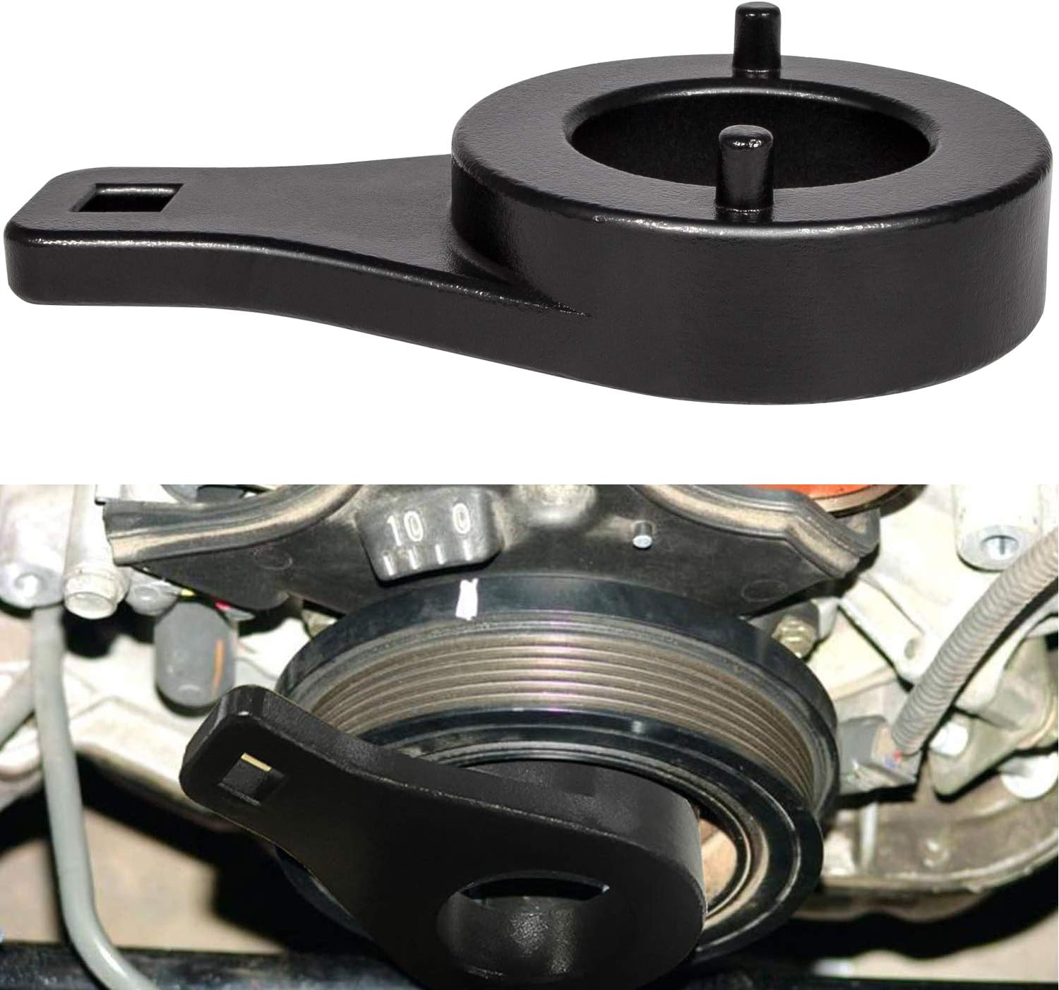 Ecowlboy Harmonic Damper Pulley Holding Tool fits for