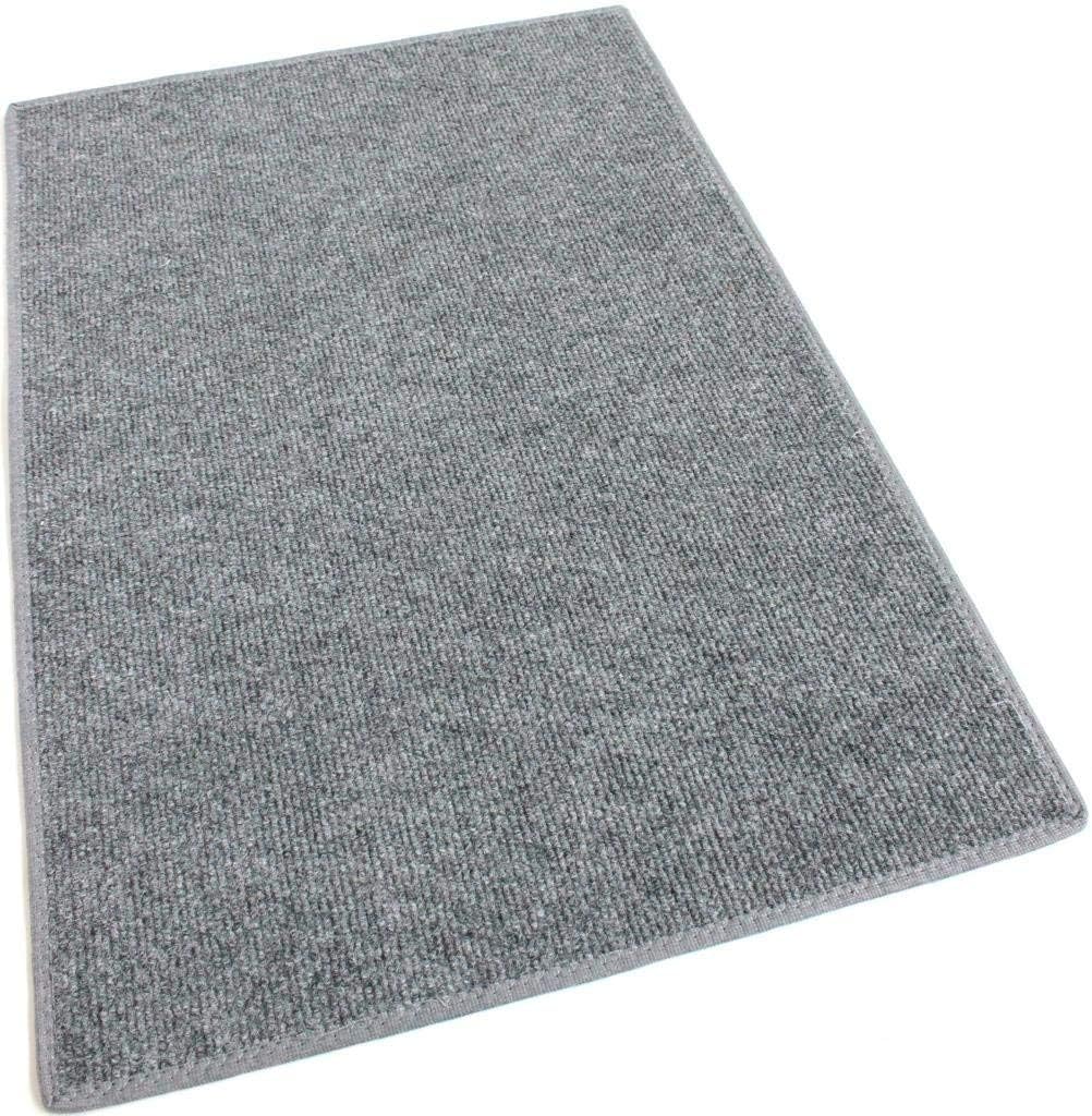 KOECKRITZ RUGS Indoor/Outdoor Area Rug | Custom Cut & Made to Order | Gray 4’ x 12’