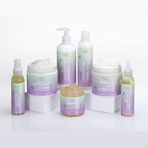 Miniatura 4 de EDEN BodyWorks Acondicionador profundo anti-rotura de aloe lavanda (16 onzas) - Tratamiento capilar para fortalecer y mejorar la elasticidad del