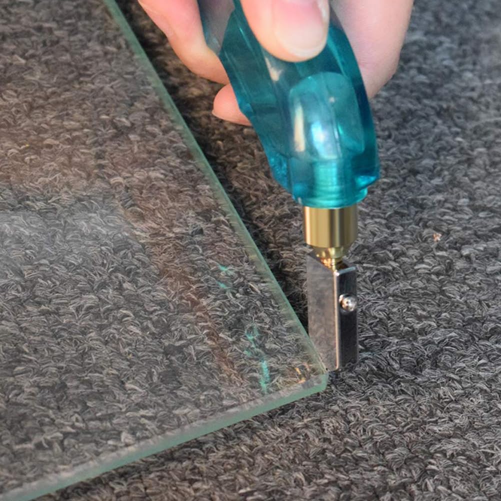 Set di 11 tagliavetro professionale professionale per vetro spesso, pinza per fughe con taglierina manuale, taglierina per bottiglie con testa di taglio, 2 misure
