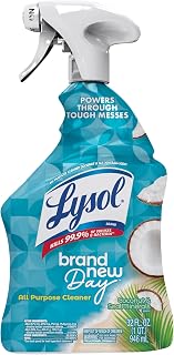 Lysol All-Purpose Disinfecting Spray Cleaner, Coconut Sea Minerals Scent, 32 Fl Oz - Kitchen Bathroom Multi-Surface