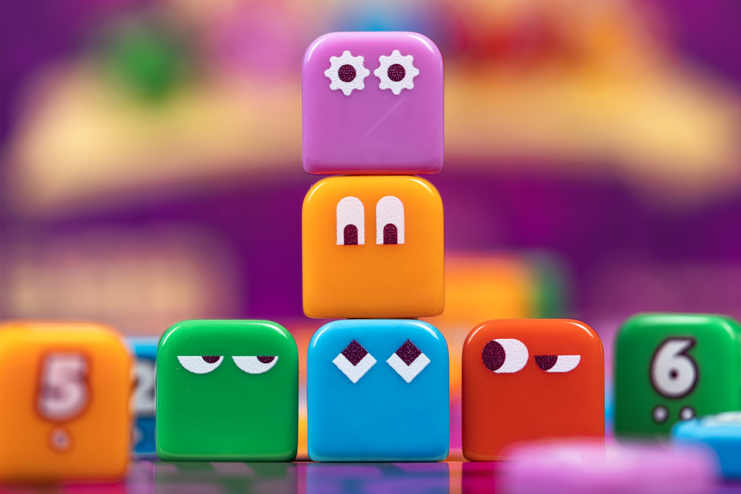 Blue Orange, Got Five!, wersja DE, szybka gra rodzinna dla 2-4 graczy w wieku od 8 lat, rozbij kod swoimi wnioskami, 15 minut gry na grę